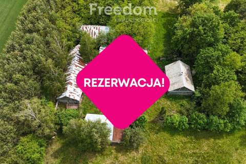 Urokliwe siedlisko w pobliżu rzeki Liwiec