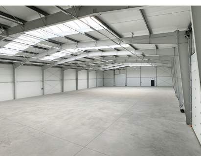 Nowa hala - 1100m2 lub 550m2 - węzeł Miszewo