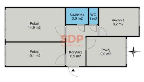 Mieszkanie w centrum ze spektakularnym widokiem na miasto