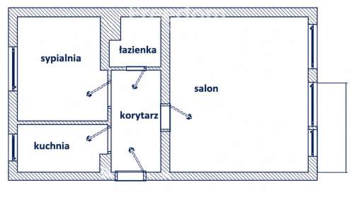 Atrakcyjne mieszkanie na drugim piętrze z balkonem
