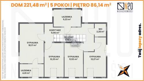 Willa 221m2 Smart Home Działka 10a
