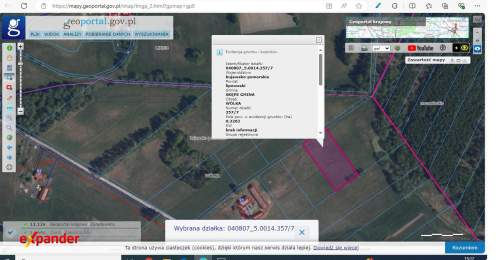DZIAŁKI ROLNE Z MOŻL. UZYSK. WZ OD 3263 M2 I INNE