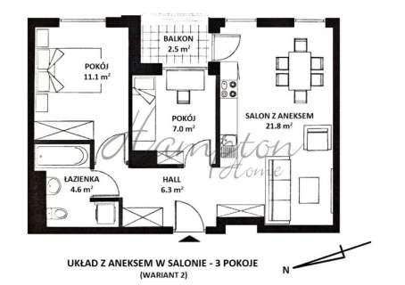 2-pok.mieszkanie,stan deweloperskim Marina Mokotów