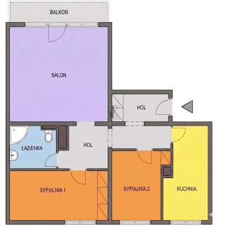 Ciche Dwustronne Balkon