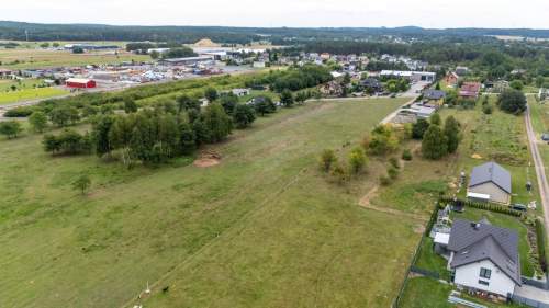 Działka budowlana Boronów 809m2 woda prąd