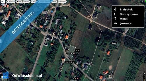 Działka 1623 m Letniki - WZ, media, asfalt, sklep i autobus 150...
