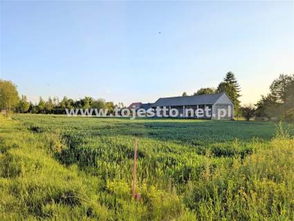 GRÓDEK, działka zabudowana 1700m2, dom budynki