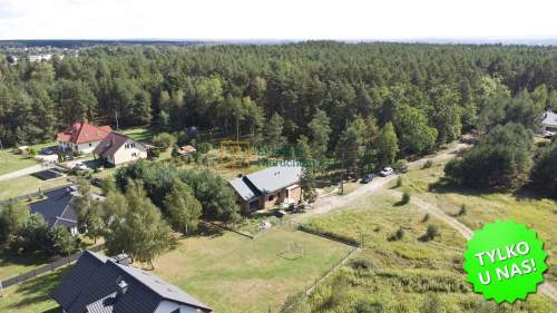Dom przy lesie, Rakszawa, 116m2 plus garaż w bryle