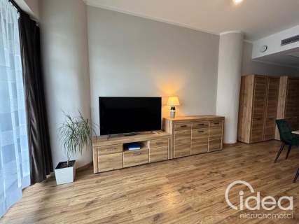 Apartament w Hanza Tower z widokiem.