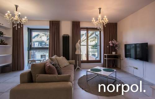 Przestronny dwukondygnacyjny apartament, Kazimierz