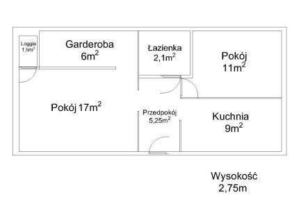 Mieszkanie - Częstochowa Tysiąclecie 52m2