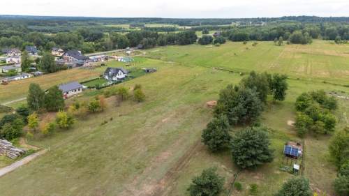 Działka budowlana Boronów 809m2 woda prąd