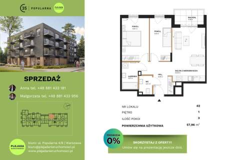 3-pok. Odbiór 2026 park Cietrzewia 0%Prowizji