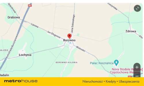 Działka na sprzedaż, 3700 m2, Borowno