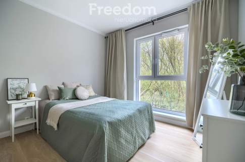 Nowoczesny apartament 68,5 m z widokiem na zieleń