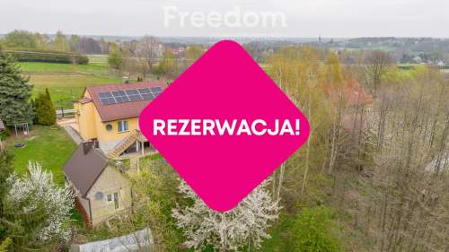 Dom z dużą działką obok Brzeska