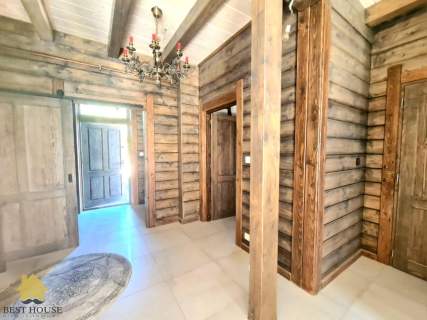 Dom z drewna księżycowego130 m2 sprzedaż Kębło