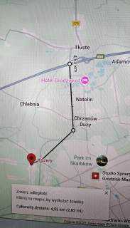 Działka Kozery 4542m2