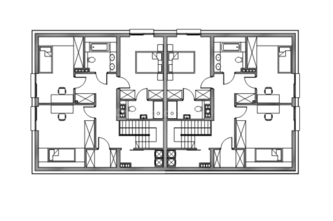 Bliźniak, 3 sypialnie, garaż, 500m2 działka