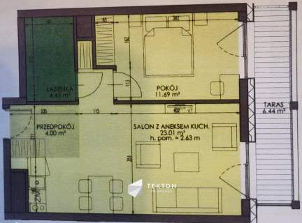 Przy Parku Grabiszyńskim 2025 loggia 2 pok
