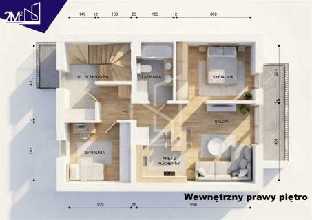 Szeregówka Ul Piłsudskiego poddasze, ogród w cenie