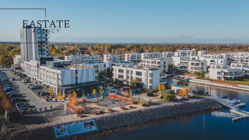 Luksusowy apartament z ogrodem nad wodą Sol Marina