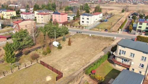 Działka budowlana z projektem domu   Dobieszowice
