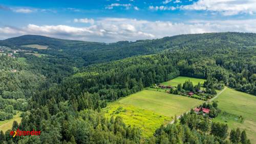 przy Lesie-na Wzgórzu-550m od Jeziora Mucharskiego