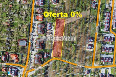 Nowa cena, Parkitka, 3578m2, szerokość 28m lub 39m