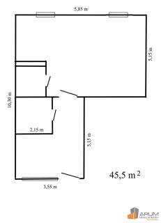 Biuro na sprzedaż, 45,5 m2, Częstochowa