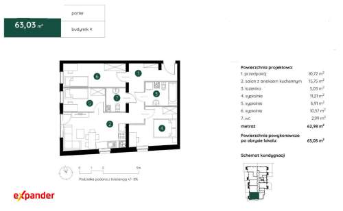 Apartament Ludwinów 4 pok. - GOTOWE DO NEGOCJACJI