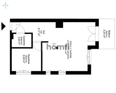 Nowoczesny apartament z klimatyzacją, balkonem i