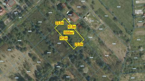 Działka MN Koszęcin Słowików 1099m2 Woda prąd