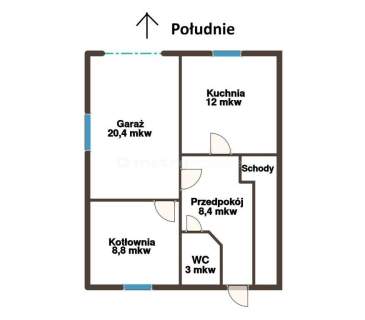 Dom w zabudowie bliźniaczej 111 mkw - Radom