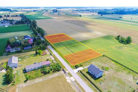 Działki budowlane w zielonej i spokojnej okolicy