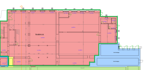 Magazyn ogrzewany na parterze 1185 m2 Senatorska 70 w Łodzi