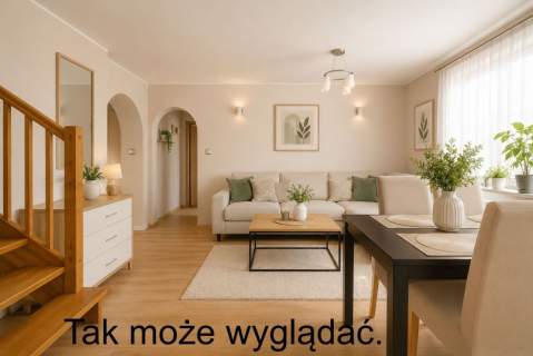 Czteropokojowe mieszkanie z dwoma balkonami