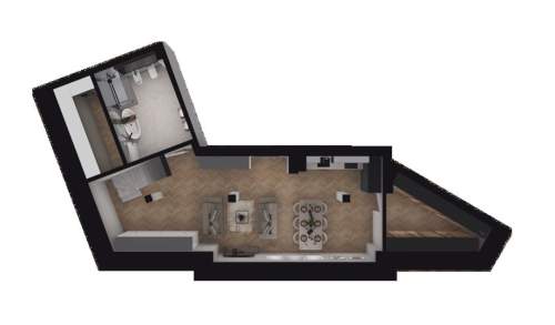 DWUPOZIOMOWY APARTAMENT - UL. WENECJA - 113,45 M2