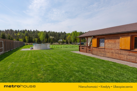 Nowy drewniany domek i 2000m2 działki budowlanej