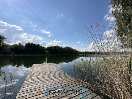 Piękna działka z linią brzegową i domkiem