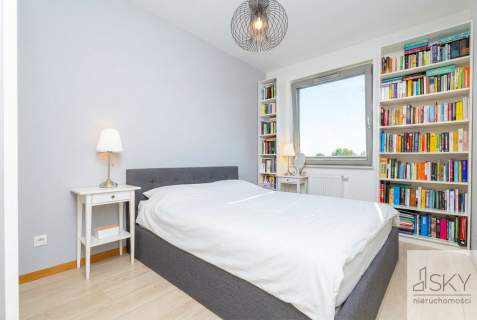 REZERWACJA 2-pok. Ogrody Hallera balkon garaż 
