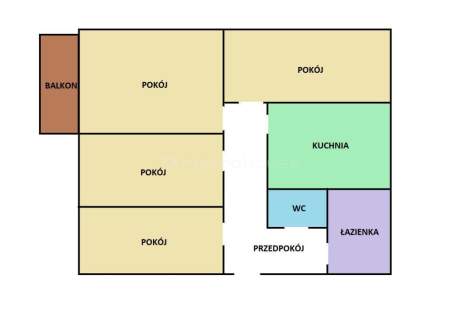 Mieszkanie na sprzedaż, 72,66 m2, Łubowo
