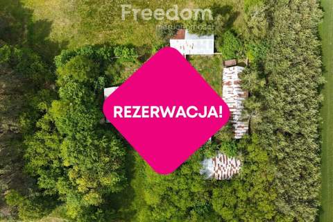 Urokliwe siedlisko w pobliżu rzeki Liwiec