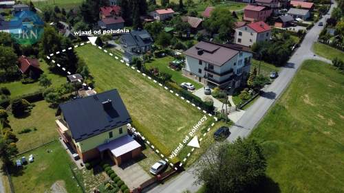 Widokowa działka z pozwoleniem na budowę