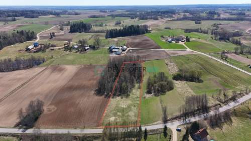 Działka budowlana 2500m2 Supienie