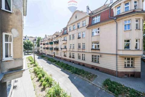 Stylowe mieszkanie biuro kamienica balkon Łazarz