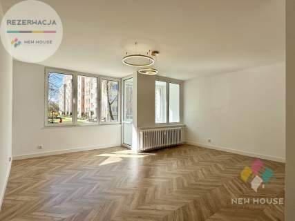 REZERWACJA, 3-pok, parter, pow. 61,4 m2, loggia