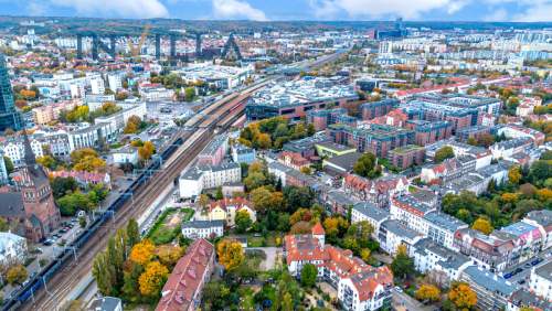 Działka w centrum 17 miejsc parkingowych