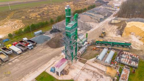 Wytwórnia Mas Bitumicznych, Baza ok. 11ha obok S19