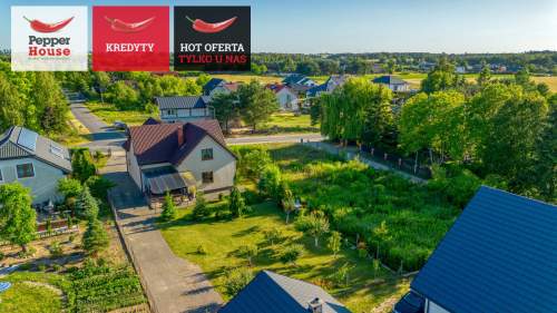Dom wolnostojący 145 m z garażem Rożno-Parcele